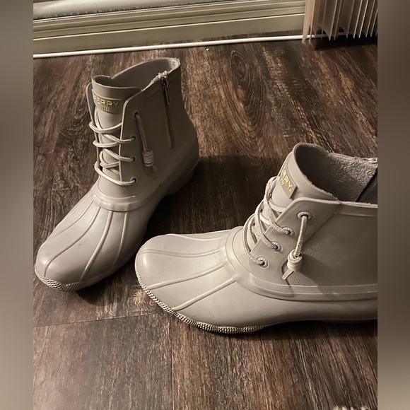 Sperry Boots Granite Gray women size 8 - Picture 3 of 6